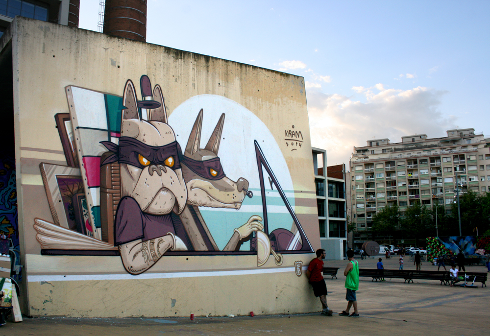 Outstanding Street Art in Barcelona Image