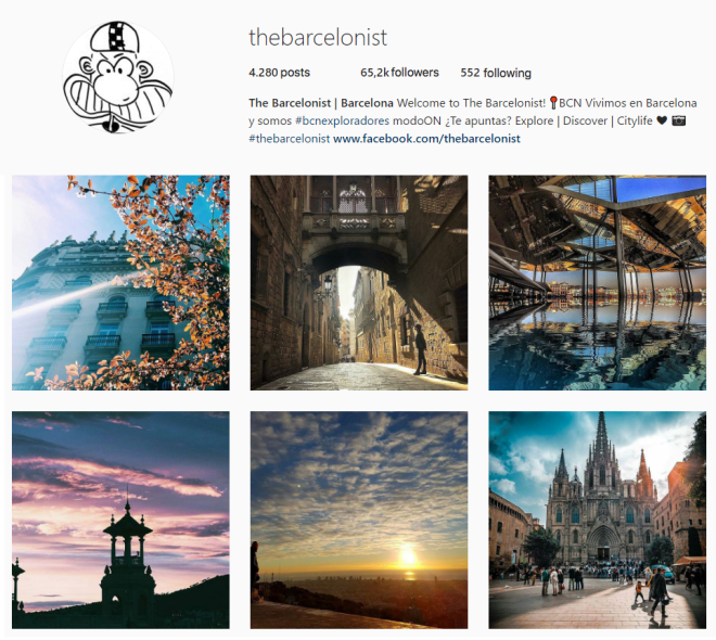 Top 70 Barcelona Based Instagram Accounts Image