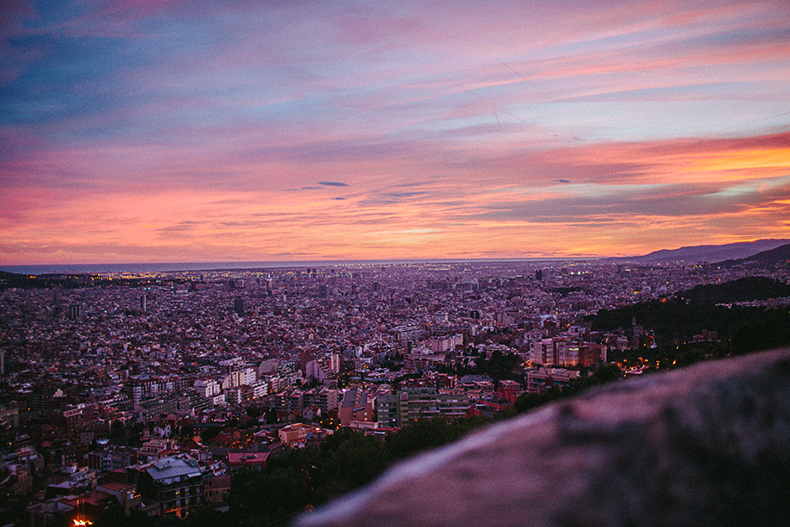 The perfect sunset places in Barcelona! Image